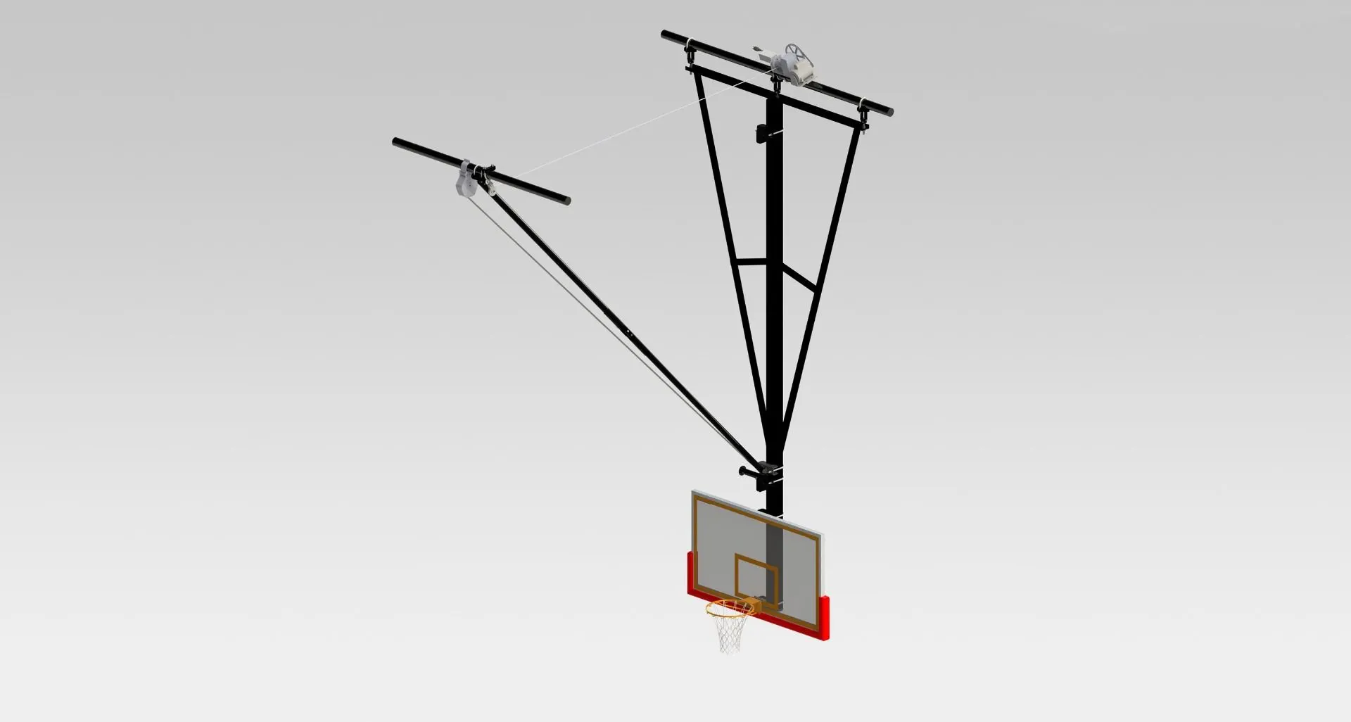 Forward Fold, Front-Braced Backstop
